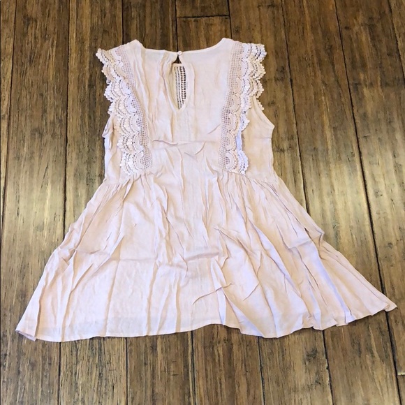 Beige Flutter Blouse [LAST ONE] - Picture 7 of 7